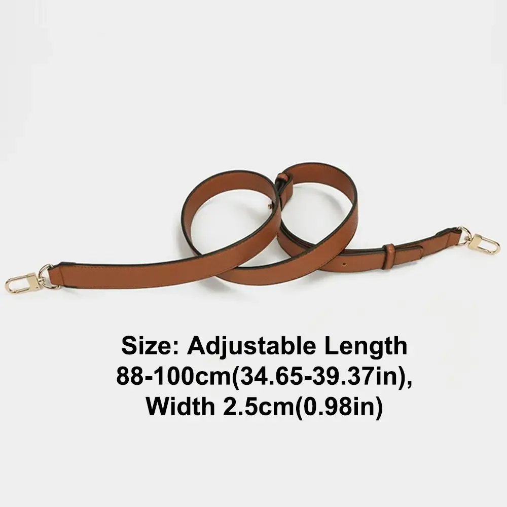 nouvelle sangle de sac à main en cuir pu, large et durable, pour sac à bandoulière ou sac porté en travers du corps.