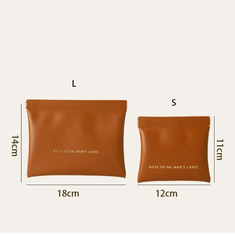 sac à main portable en pu pour femmes et filles, mini trousse de maquillage, rouge à lèvres, bijoux, voyage, évaluateurs cosmétiques, mode simple