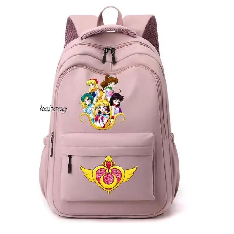 sacs d'école chaud marin lune imprimé étudiants capacité sac à dos adolescent femmes hommes voyage ordinateur portable mochila infantil cadeau