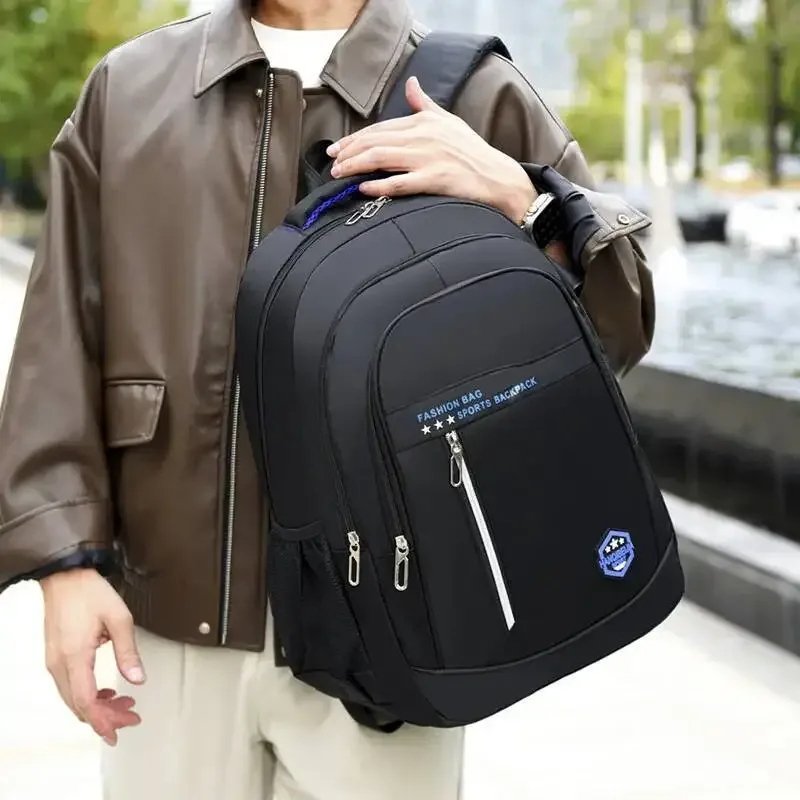 Sac à dos Double bandoulière pour hommes, sac à dos d'automne et d'hiver pour étudiants du premier cycle du secondaire, nouvelle collection