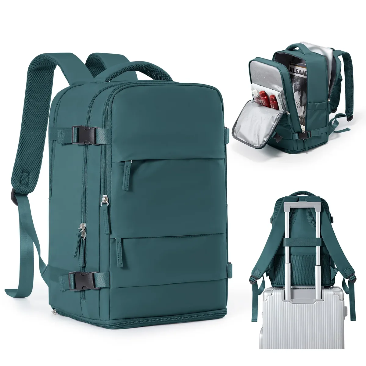 sac à dos de voyage pour ordinateur portable, pour femmes et hommes, bagage à main, pour affaires, université, étanche, pour avion, sac à dos ryanair 40x30x20
