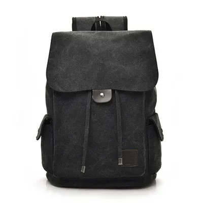nouveau haute qualité toile hommes sac à dos grand sac d'école à bandoulière sac à dos pour garçons voyage mode camping sacs mode sacs simples