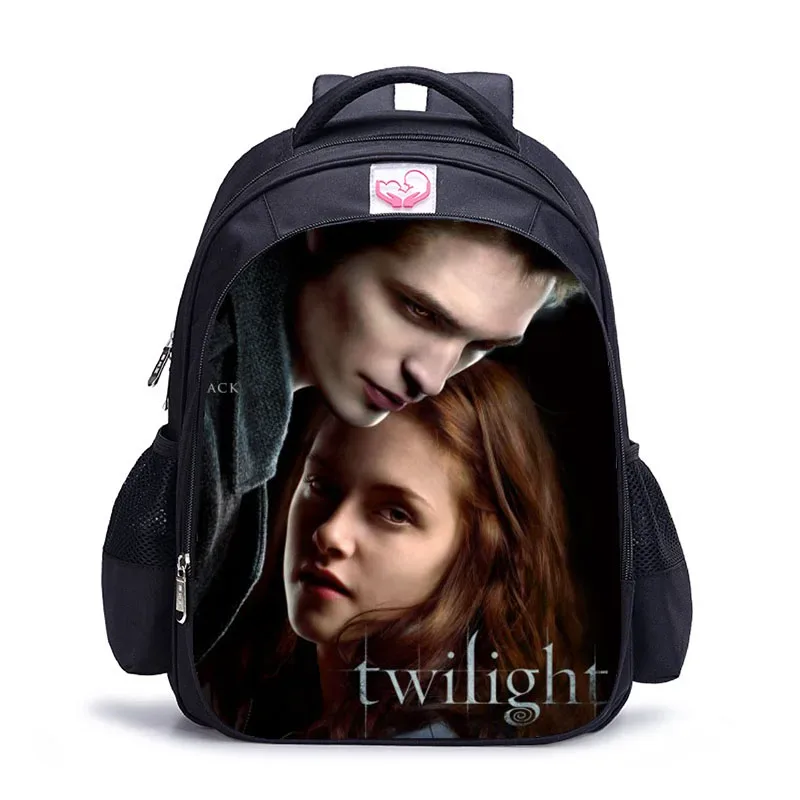 16 pouces crépuscule sac à dos pour adolescentes garçons livre sac mochila sac de voyage enfants école sacs à dos