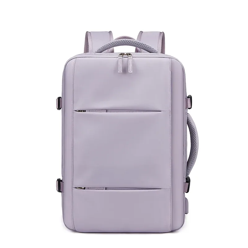 sac à dos de voyage pour hommes et femmes, extensible, 39l, pour randonnée, ordinateur portable, chargement usb, 17 pouces, étanche, pour l'école