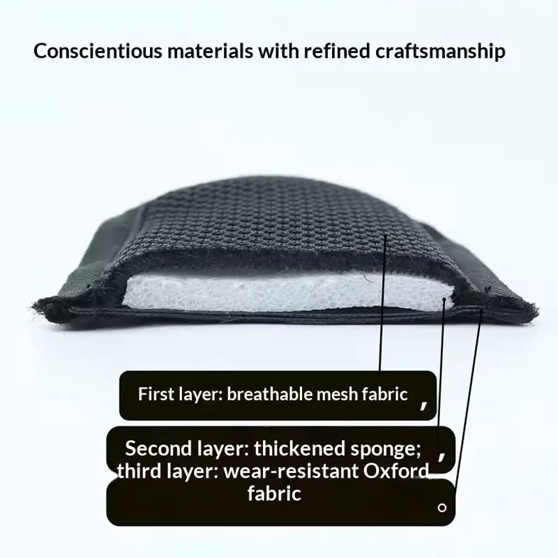 coussin d'épaule antichoc et résistant à la gravité pour sac à dos, rembourrage détachable pour réduire la pression sur les épaules pour bagages de voyage