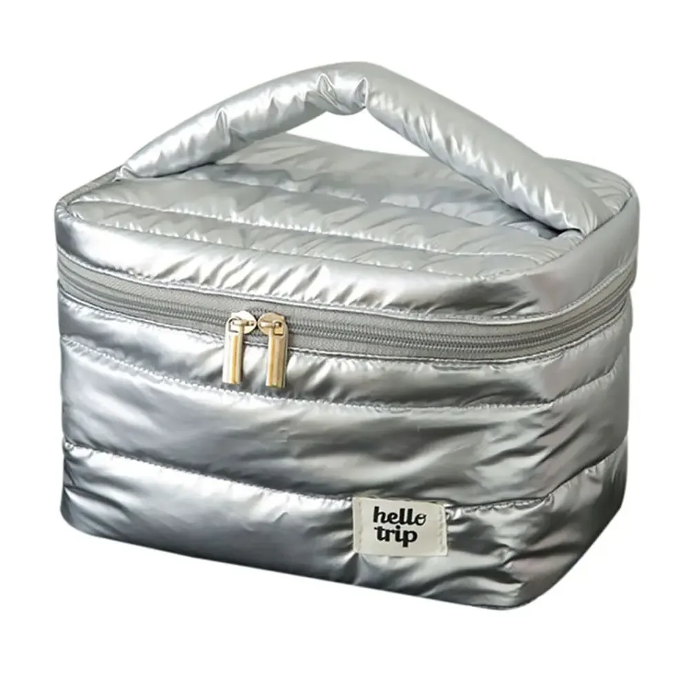 trousse de maquillage de grande capacité de haute qualité, organisateur de voyage, trousse de toilette de rangement multifonctionnelle, trousse à cosmétiques portable