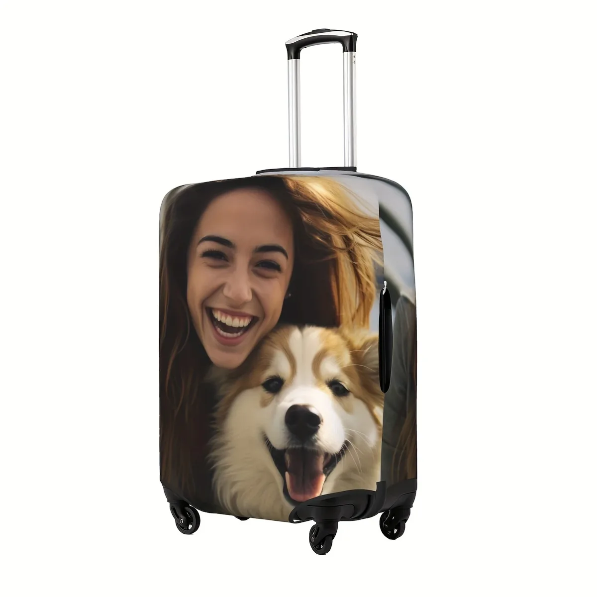 housses de bagages personnalisées - personnalisez avec votre nom, vos photos et vos logos |   polyester durable |   accessoires de voyage lavables – le necéssaire parfait