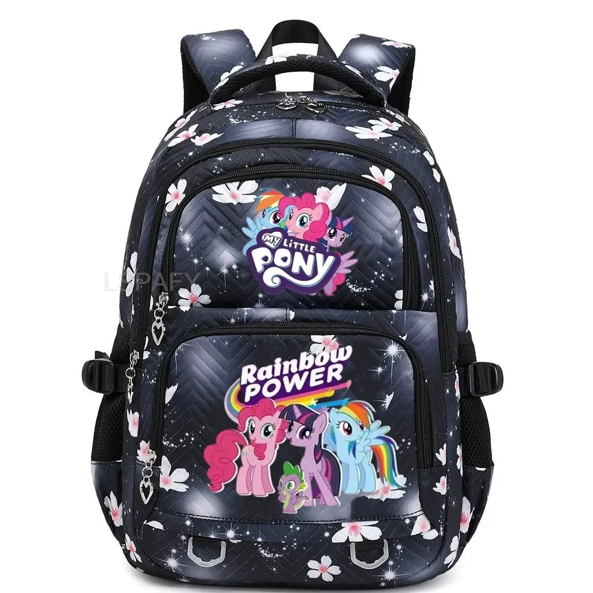 sacs d'école my little pony pour filles et garçons, sacs à dos pour étudiants et adolescents, sac à dos pour ordinateur portable, cadeau d'anniversaire, sacs à dos décontractés à carreaux pour femmes, pour les voyages