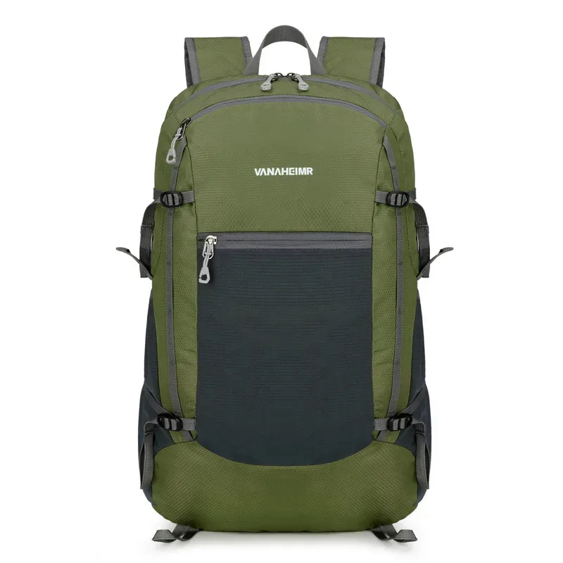 sac à dos pliable pour escalade en plein air, léger, imperméable, en nylon, unisexe, sac de voyage, sac de sport durable pour la randonnée et le camping