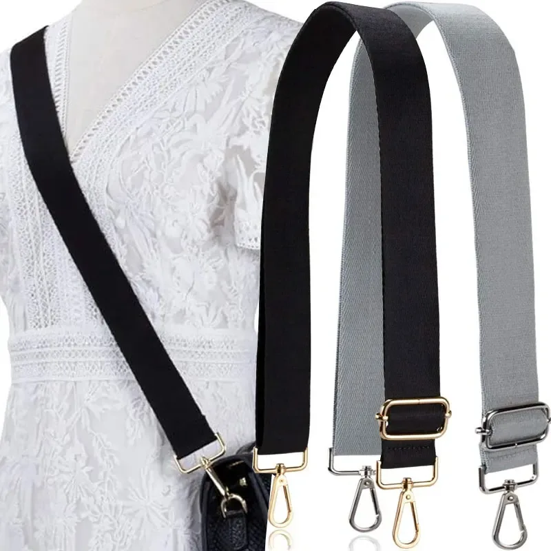 Sangle de remplacement pour sac à bandoulière, 80 - 160cm, pour porte-documents pour hommes, sacs à bandoulière réglables, accessoires de sac noir pour femmes