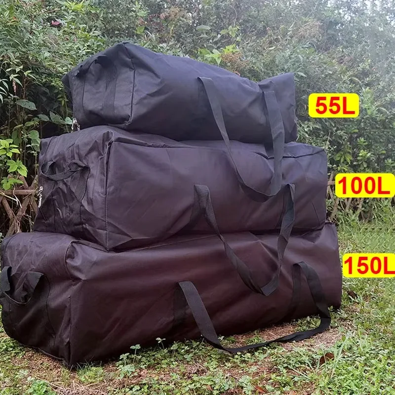 sac de rangement pour camping et escalade 150l 100l 55l, sac de voyage, sac à dos de randonnée extérieur grande capacité, sac polochon, sac à main