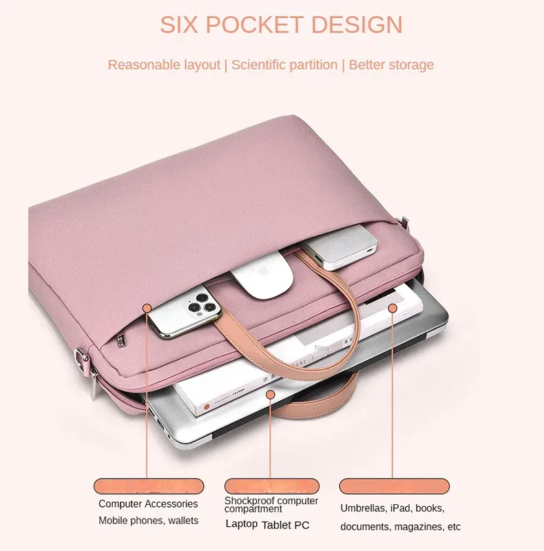 sac pour ordinateur portable personnalisé avec logo, sac à bandoulière simple pour ordinateur portable de 14 pouces, sac bandoulière pour ordinateur portable de 16 pouces imprimé avec nom et motif