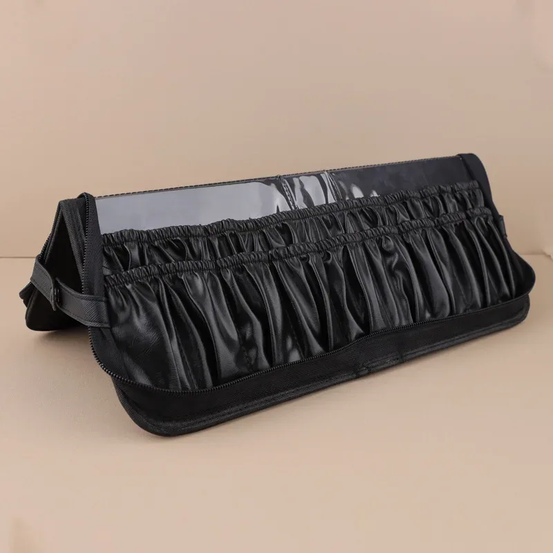 sac de rangement pour pinceaux de maquillage pliant, sac cosmétique debout de voyage professionnel, sac d'artiste uniquement, 30 pièces, 40 pièces