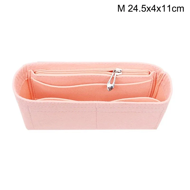 organisateur de sac à insérer en feutre, organisateurs de maquillage, doublure parfaite pour les sacs à main de marque pour femmes et sacs à cosmétiques 1 pièce