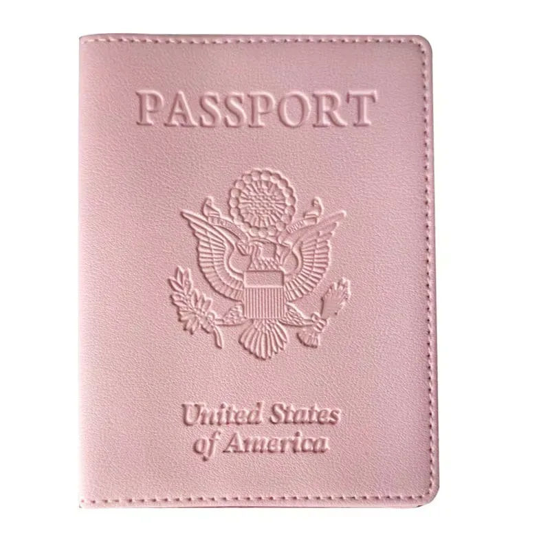 couverture de porte-passeport, portefeuille essentiel de voyage, blocage rfid, étui pour cartes en cuir, indispensable pour voyage international, accessoire de voyage