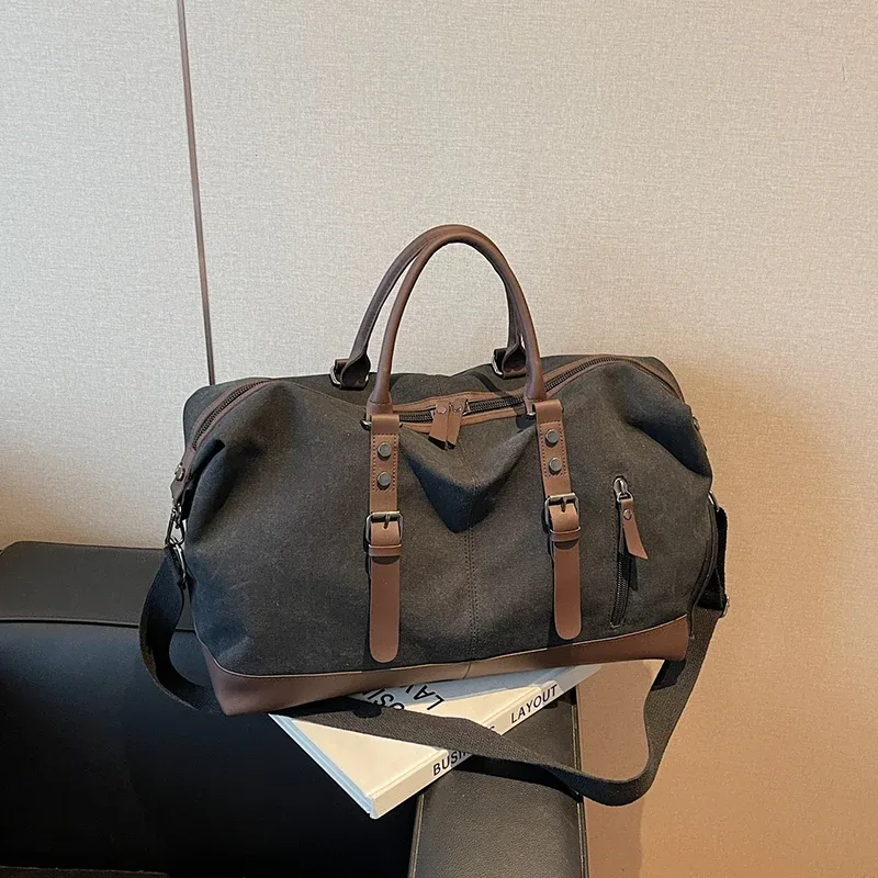 toile voyage polochon épaule sac à bandoulière compartiment pour chaussures salle de sport fitness en plein air sac à courte distance bagages week-end sac à main