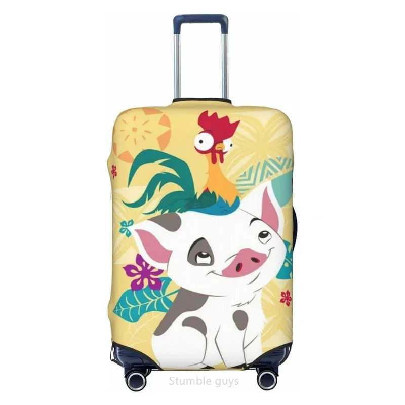 housse de protection extensible pour bagages de voyage, motif fashion ocean girl, convient aux bagages de 18 à 32 pouces, anti-rayures, lavable