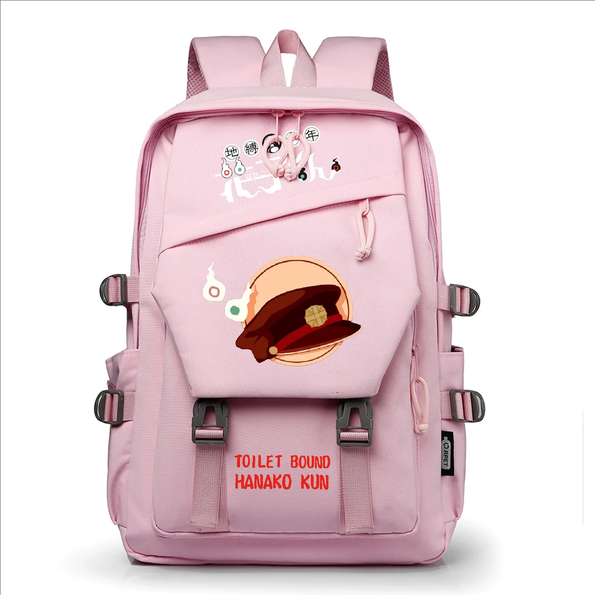sacs à dos décontractés pour étudiants, sacs à livres pour filles, sacs à dos pour ordinateur portable, sacs à bandoulière, motif dessin animé anime toilet-bound hanako-kun