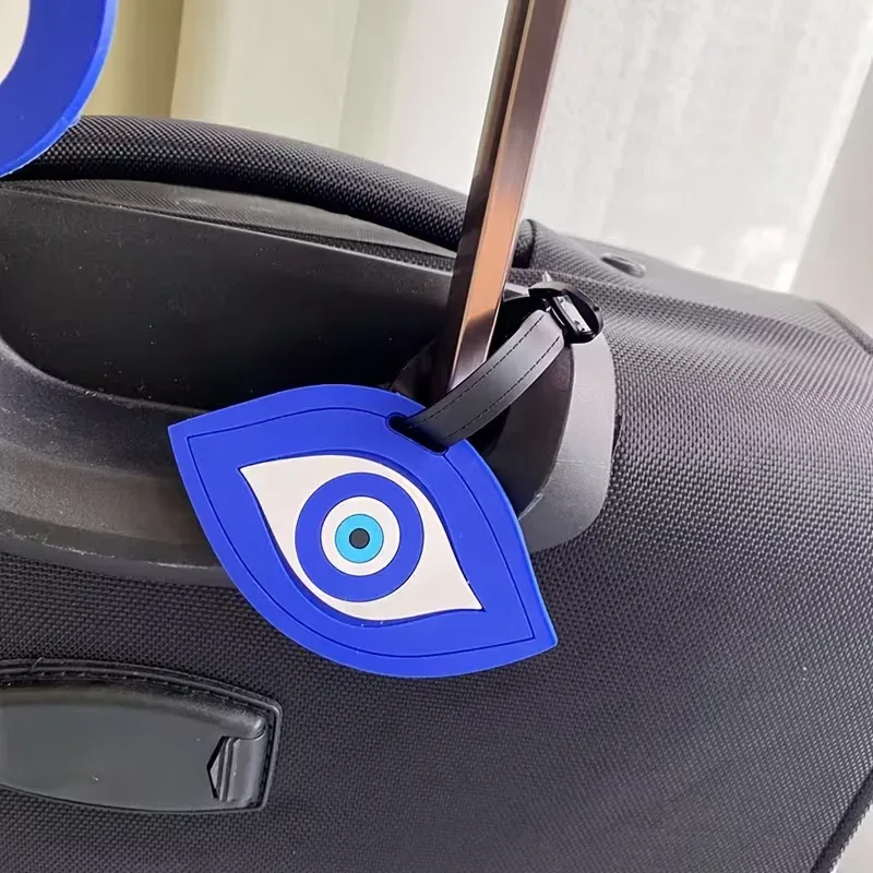 étiquettes de bagages créatives, étiquettes d'identification de valise, étiquettes anti-perte pour bagages, étiquettes portables pour accessoires de voyage