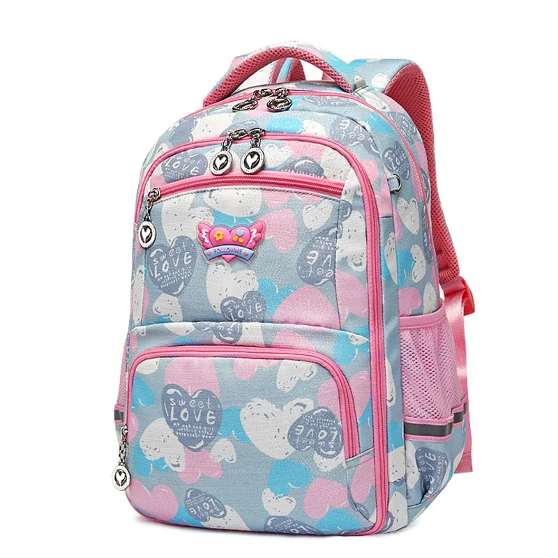 Sac à dos d'école pour enfants, pour filles de 1 à 6 ans