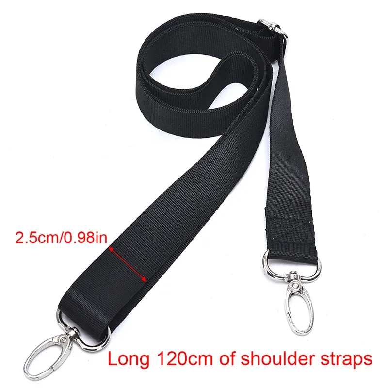 sangle d'épaule réglable en nylon pour sac à bandoulière, remplacement pour ordinateur portable ou appareil photo