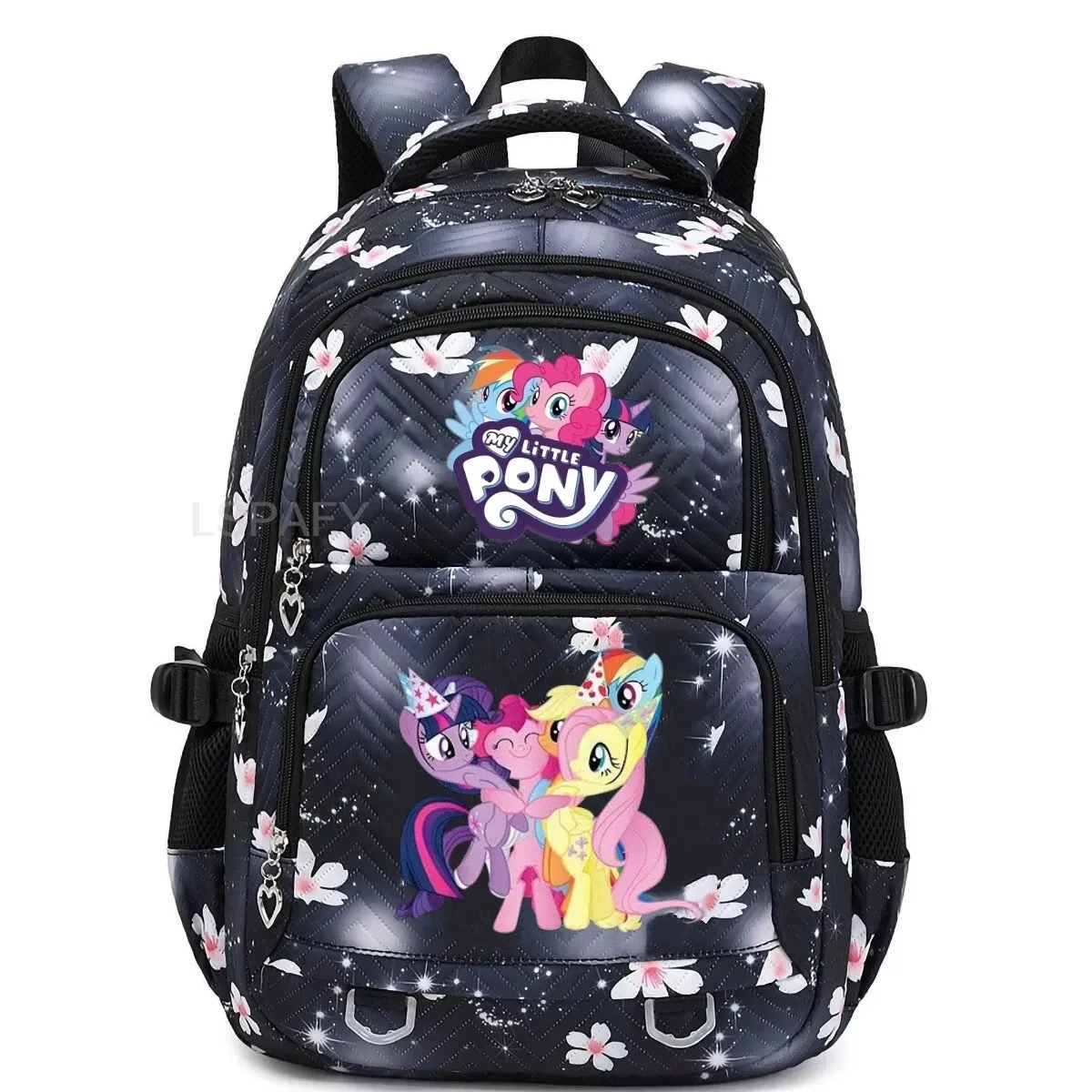 sacs d'école my little pony pour filles et garçons, sacs à dos pour étudiants et adolescents, sac à dos pour ordinateur portable, cadeau d'anniversaire, sacs à dos décontractés à carreaux pour femmes, pour les voyages