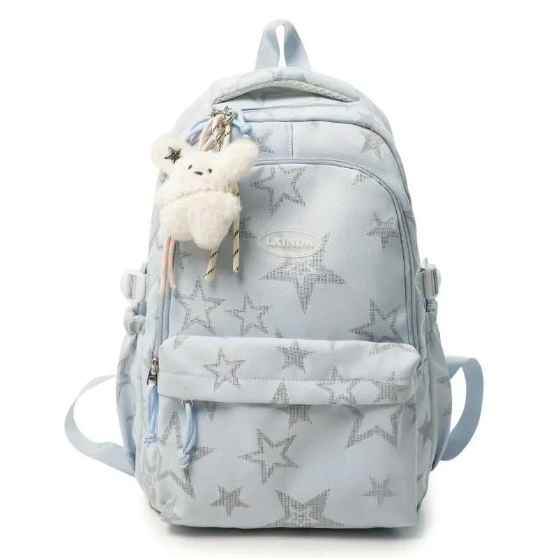 sac à dos scolaire grande capacité pour filles, tendance et esthétique, pour l'université, sac à dos pour ordinateur portable, mochilas escolares