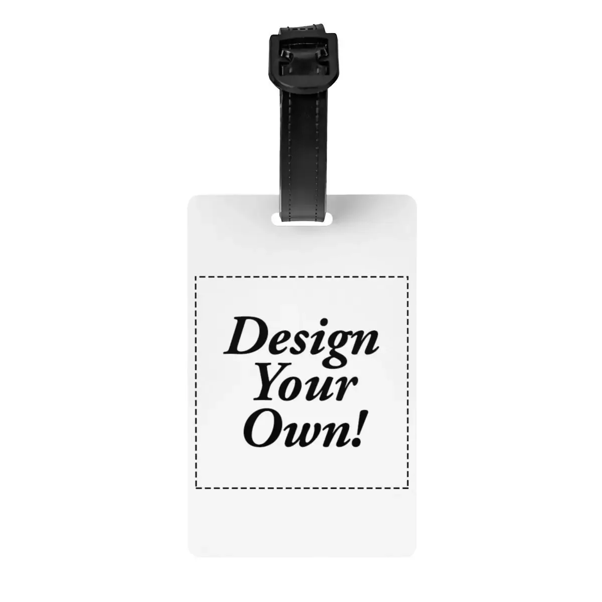 étiquettes de bagages personnalisées avec logo diy pour animaux de compagnie, étiquettes de bagages à impression photo personnalisée tendance, étiquettes d'identification avec couverture de confidentialité