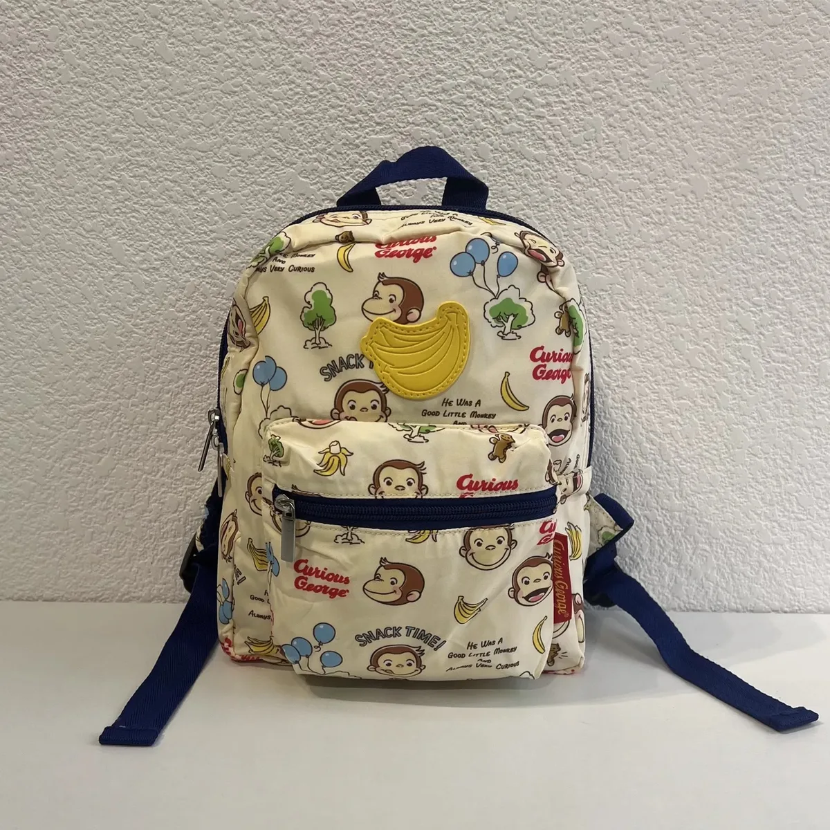 Nouveau mignon curieux George singe enfants garçon petit sac à dos sacs enfants cartable de maternelle