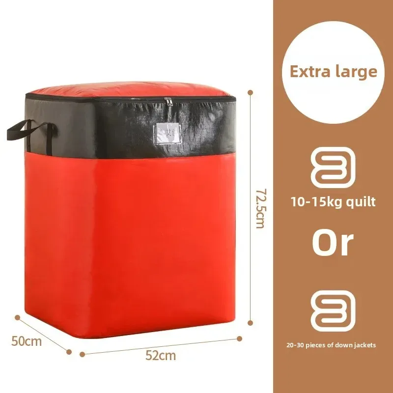 sac de déménagement de grande capacité, sac à bagages épais et écologique, sac tissé imperméable, sac de rangement résistant à l'usure