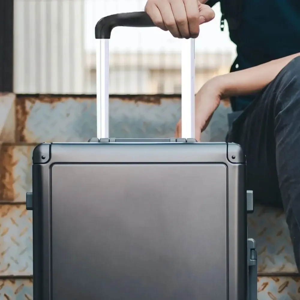 poignée de valise rétractable de remplacement universelle, résistante à l'abrasion, robuste pour le transport de bagages