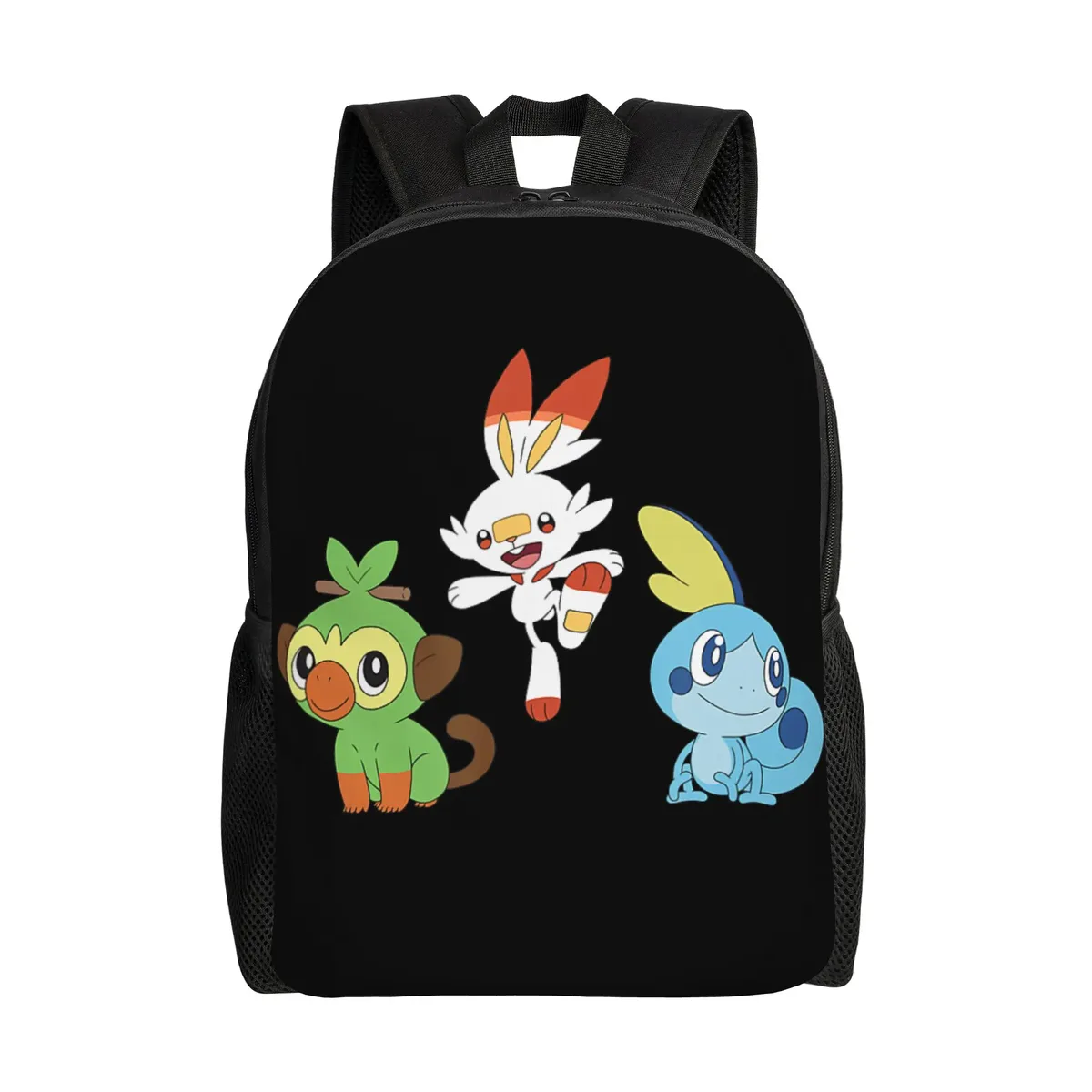 sacs à dos pokemon pikachu cracks a joke laughing daypack mochila campus sac à dos rétro lavable