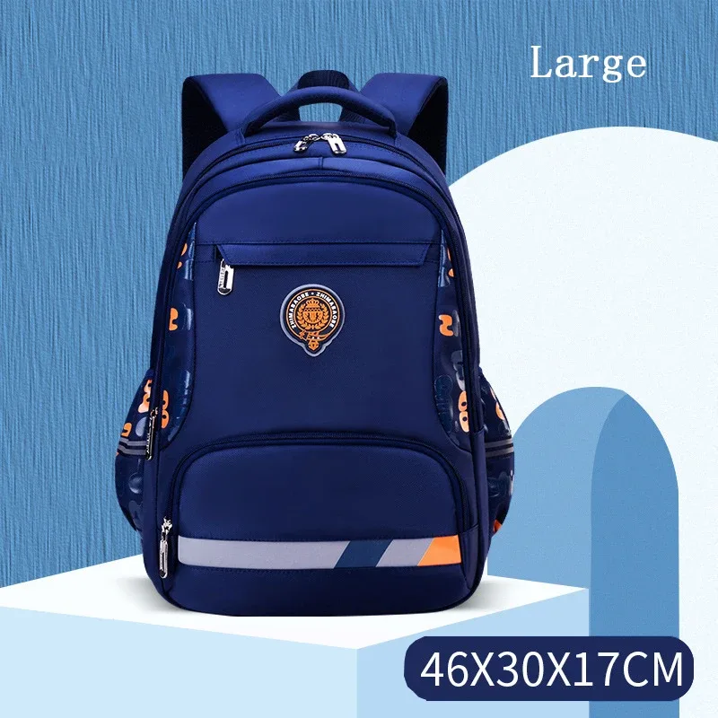 sac à dos d'école primaire étanche pour enfant fille et garçon