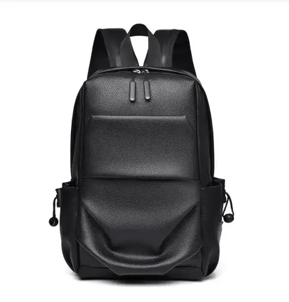 sac à dos imperméable en cuir pu pour hommes pour les déplacements et les voyages sacs d'école mochila hombre mini sacs à dos bolsa muhжekte© rюкзак