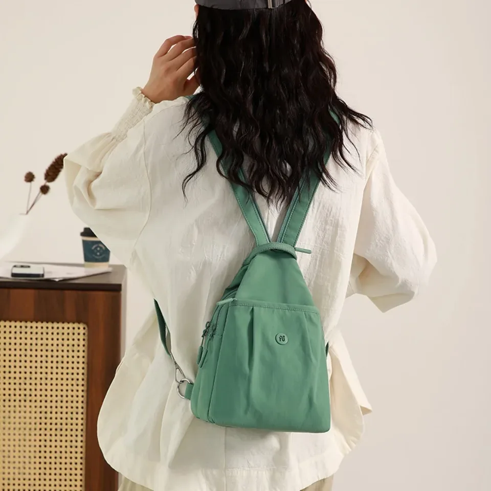 aotian sacs à dos imperméables multifonctionnels poitrine bandoulière sacs à bandoulière pour femmes adolescentes voyage sac de bouteille d'eau en nylon