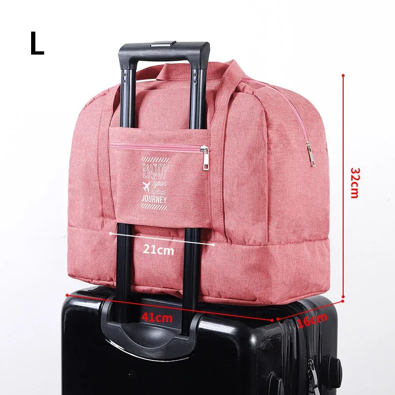 sac de sport et de voyage grande capacité en tissu oxford pour le yoga, la gym, les week-ends, sac à main de voyage pour femmes et hommes, organisateur de bagages