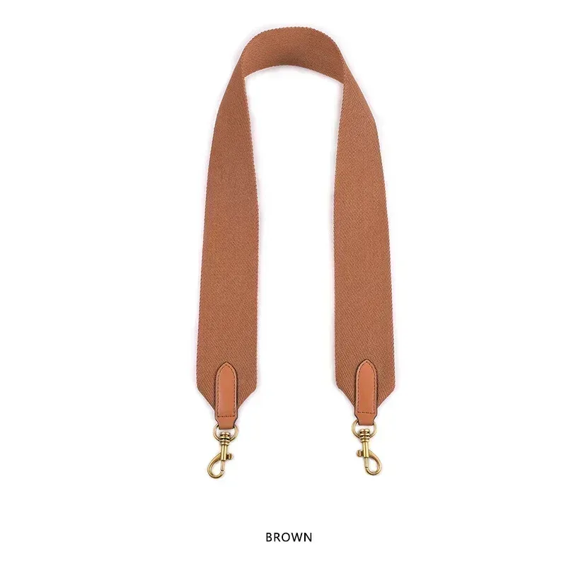 5cm/6.3cm de large sac en polyester sac à bandoulière sangle sac à main large ceinture pour sac à bandoulière concepteur ceinture sangle de remplacement 100cm