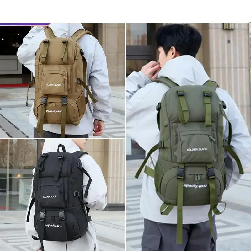 sac à dos de sport de plein air étanche ultra léger pour homme, sac d'alpinisme de randonnée, grande capacité, 50l, nouveau