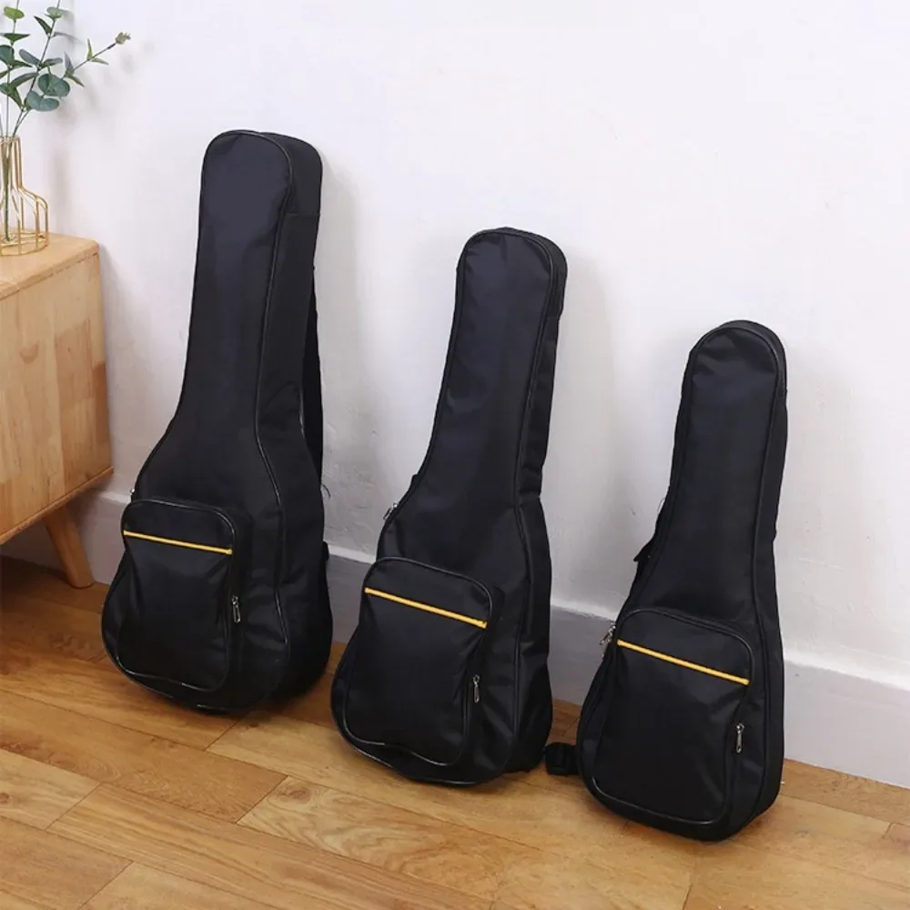 Sac à dos pour ukulélé 21/23/26 pouces, bretelles réglables, double bretelles, sac pour mini guitare avec poignée, sac pour instrument en tissu Oxford