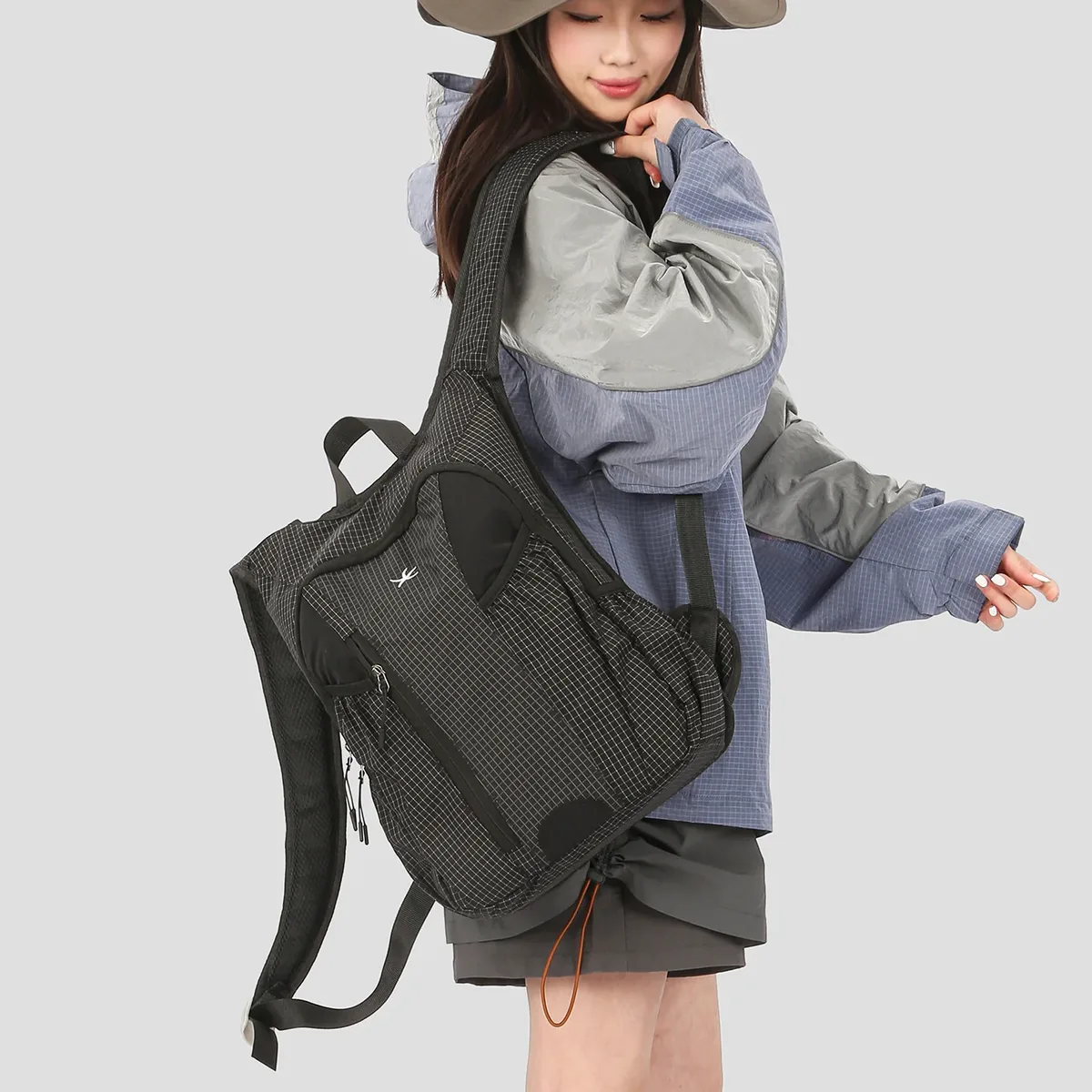 sac à dos de randonnée léger pour voyages en plein air, sac de sport décontracté et tendance en nylon pour femmes, durable, résistant à l'eau, capacité de 20 à 35 l