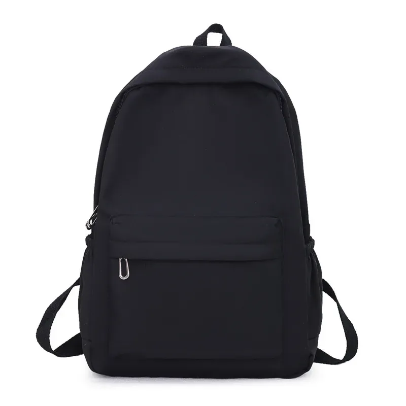 sac à dos décontracté de grande capacité, style ins, mode filles, couleur unie, bonbons, simple, étudiant