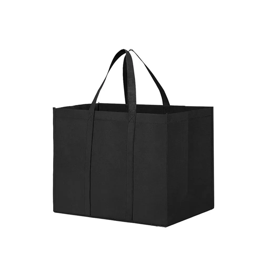 sacs à provisions réutilisables simples pour femmes, sac à main d'épicerie portable et écologique, sac fourre-tout de grande capacité, pliable et rapide