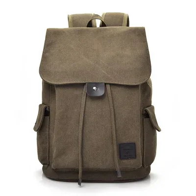 nouveau haute qualité toile hommes sac à dos grand sac d'école à bandoulière sac à dos pour garçons voyage mode camping sacs mode sacs simples