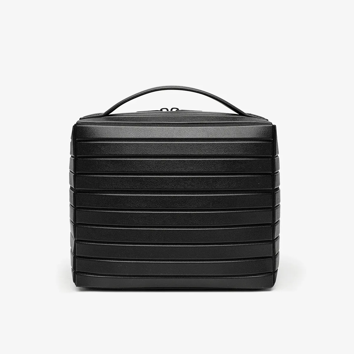 sac de rangement en pvc rayé grande capacité, trousse de toilette de voyage, organiseur de cosmétiques, pochette de maquillage portable pour femmes, sac à main de salle de bain