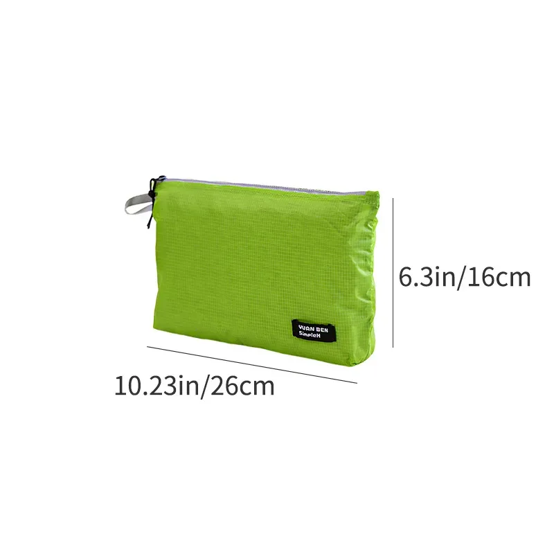 sac de rangement de voyage imperméable, sac de toilette portable de grande capacité pour les voyages d'affaires, sac organisateur de documents divers