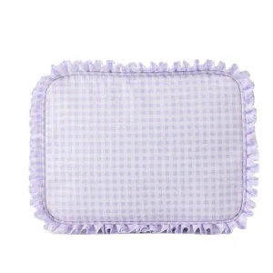 sac à cosmétiques à volants, pochette de voyage en nylon pour maquillage pour femmes et filles, grand organisateur de toilette multifonction, rangement à fermeture éclair étanche