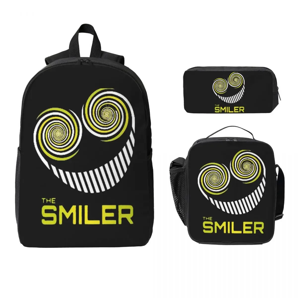 the smiler alton towers merch uk active backpack bookbag school bag laptop shoulder bags 3ps insulated lunch bag pencil case