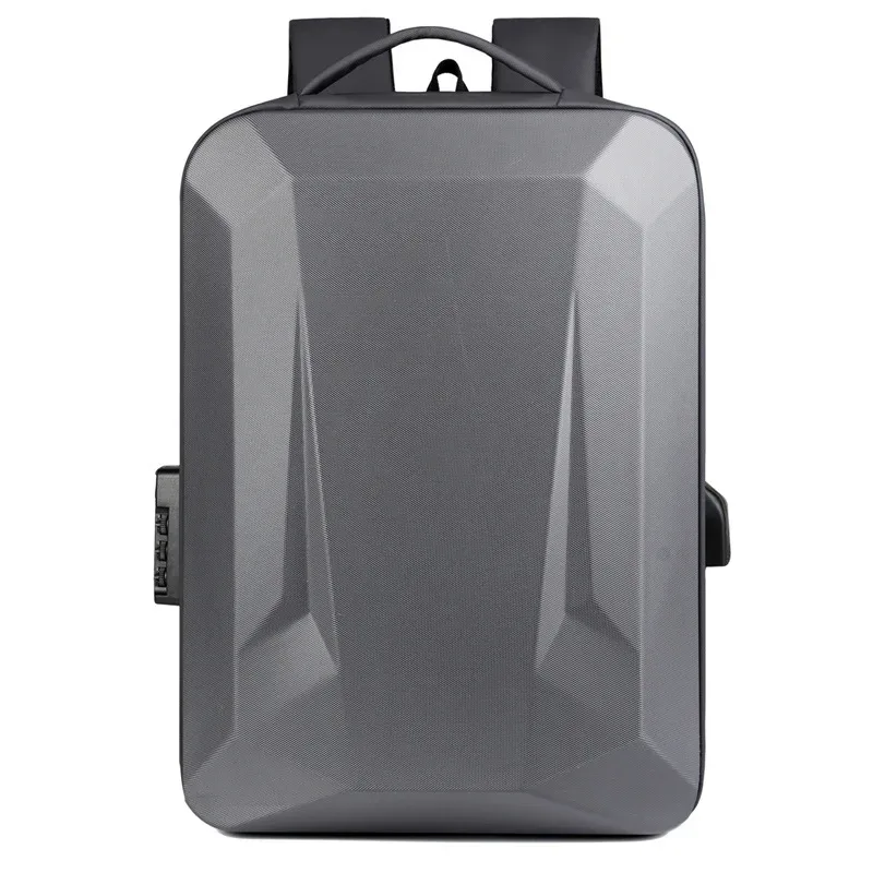 sac à dos professionnel pour homme, coque rigide, grande capacité, avec port usb, poignée télescopique, étanche, pour ordinateur portable 16 pouces, idéal pour les voyages