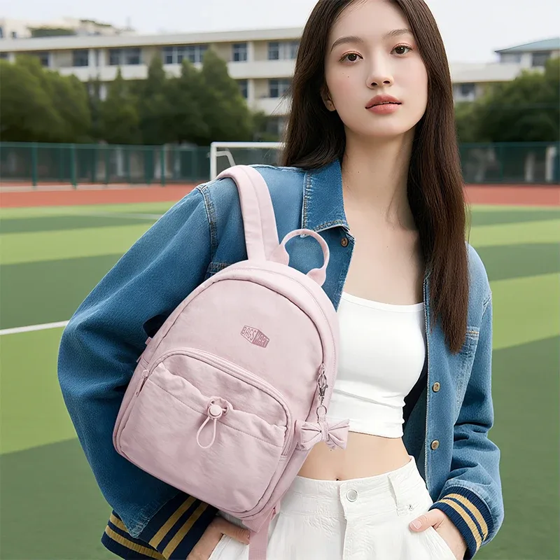 bagsmart sac à dos minimaliste loisirs mode femmes sacs à dos étanche voyage jour pack mignon garçons filles mini sac d'école