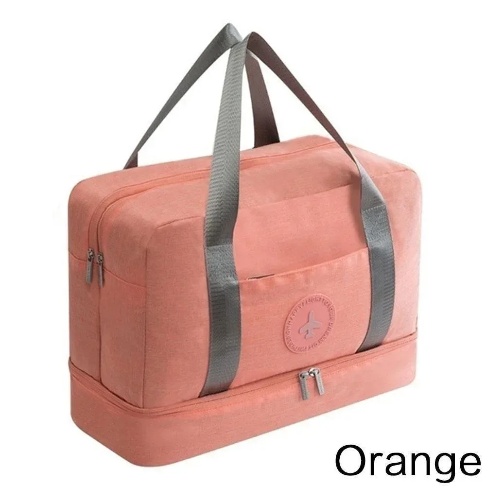 kismis sac de rangement de voyage sac de séparation sec et humide sac de plage portable sac de fitness de natation sac de rangement